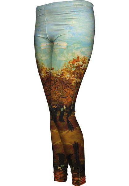 Van Gogh -"Bois de Boulogne" (1886)&nbsp;Womens Leggings