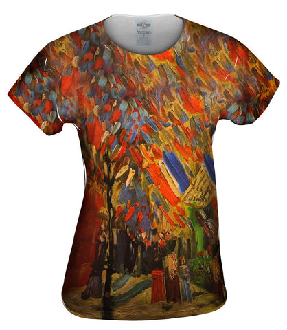 Van Gogh -"Celebration in Paris" (1886)