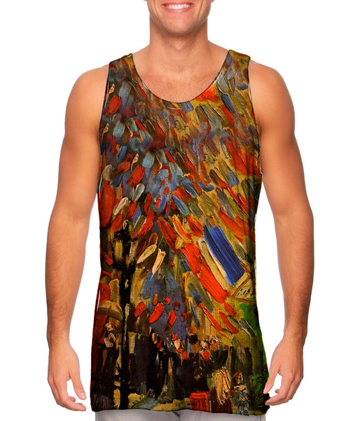 Van Gogh -"Celebration in Paris" (1886)&nbsp;Mens Tank Top