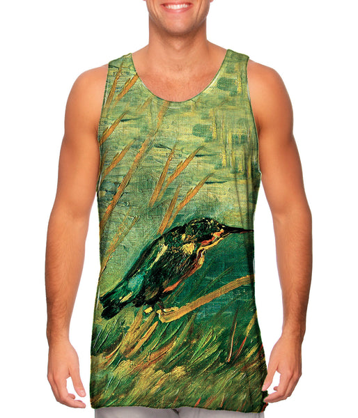 Van Gogh -"Kingfisher" (1886)&nbsp;Mens Tank Top
