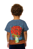Kids Van Gogh -"Vase with red Poppies" (1886)