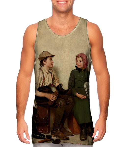 Browns -"Boy and Girl" (1889)&nbsp;Mens Tank Top