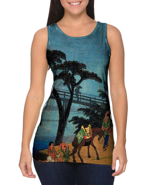 Japan -"Print Donkey" Womens Tank Top