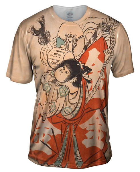 Japan -"Seki Kiyonaga Print" (1804) Mens T-Shirt