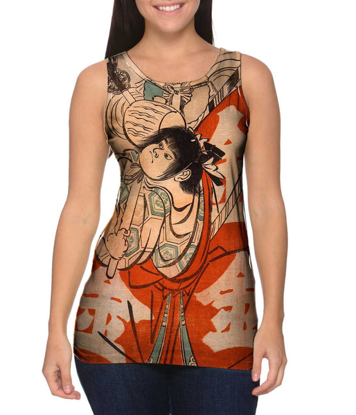 Japan -"Seki Kiyonaga Print" (1804)&nbsp;Womens Tank Top