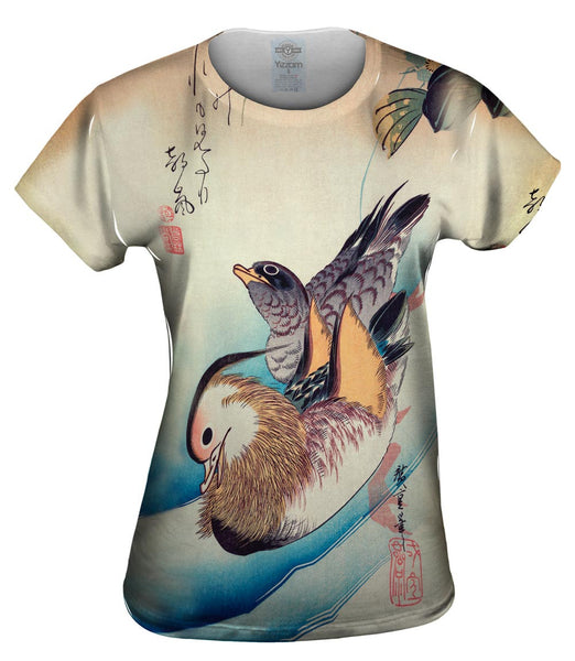 Japan -"Japanese Ducks" (1858) Womens Top
