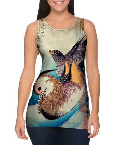 Japan -"Japanese Ducks" (1858)&nbsp;Womens Tank Top