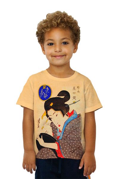 Kids Japan - Keisai Eisen -"Geisha"&nbsp;Kids T-Shirt