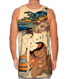 Japan - Keisai Eisen -"Woman Bath"