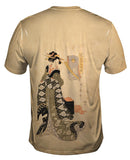 Japan - Itsutsu Karigane -"Lady standing by a chest"
