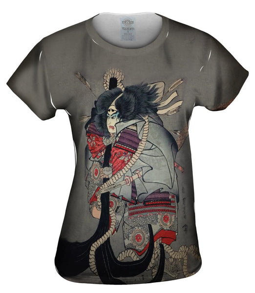 Japan - Ichiyusai Kuniyoshi -"Battle of Dannoura" (1845) Womens Top