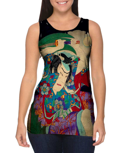 Japan - Toyohara Kunichika - "Parody of Hakkenden" (1883)&nbsp;Womens Tank Top