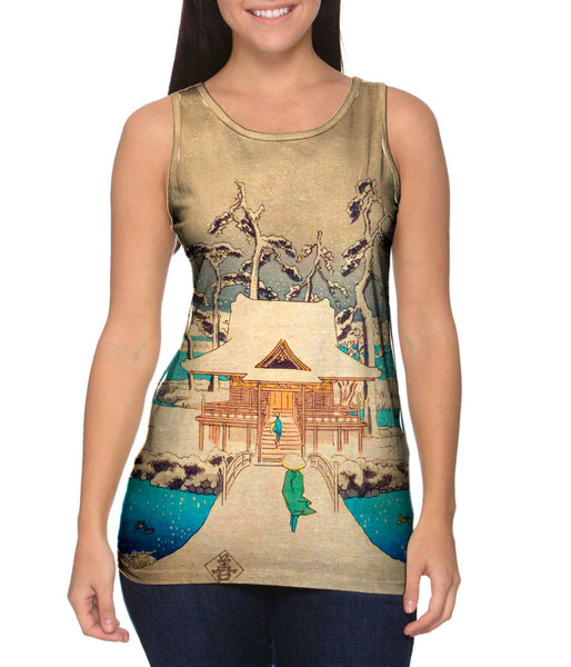 Japan - Utagawa Hiroshige - "Benten Shrine"&nbsp;Womens Tank Top