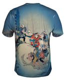 Japan - Utagawa Kuniteru - "Snow Fight"