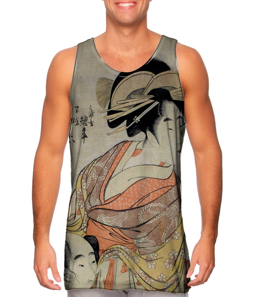 Japan - Kitagawa Utamaro - "Founts of Love" (1789)&nbsp;Mens Tank Top