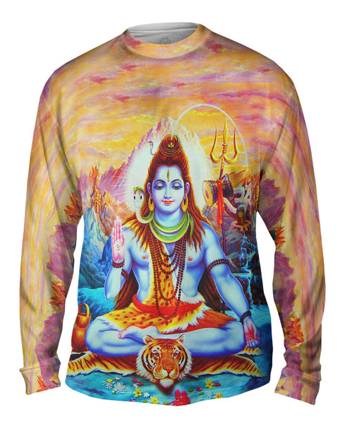 India - "The Great Shiva" Mens Long Sleeve