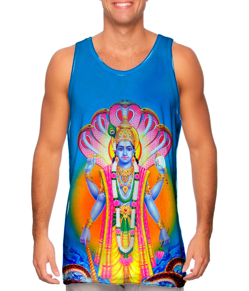 India - "Almighty Vishnou"&nbsp;Mens Tank Top