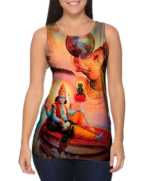 India - "Hindu God Lord"&nbsp;Womens Tank Top