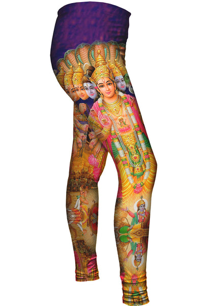 India - "Durga Goddess" Womens Leggings