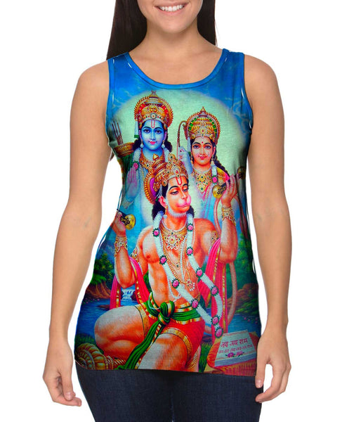 India - "Hindu Monkey God"&nbsp;Womens Tank Top