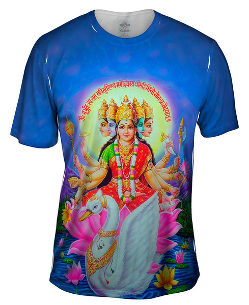 India - "Goddess Gayatri Maa" Mens T-Shirt