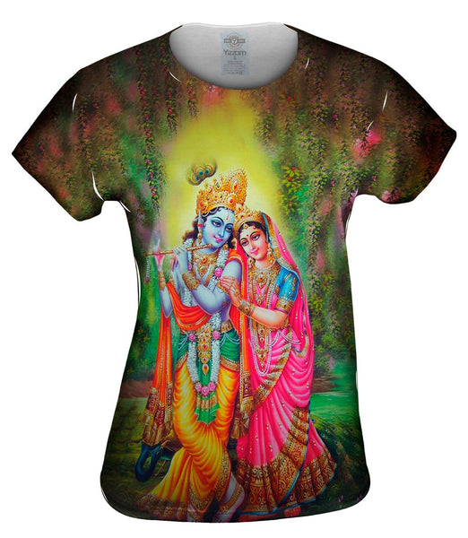 India - "Lover of Krishna" Womens Top