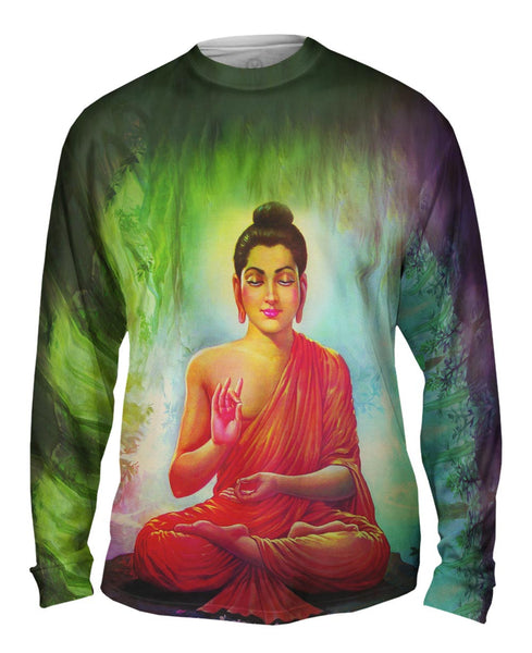 India - "Energy Buddha" Mens Long Sleeve