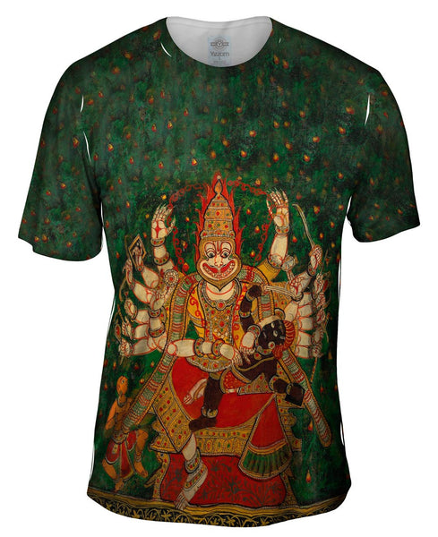 India - "Demon Hindu God" Mens T-Shirt