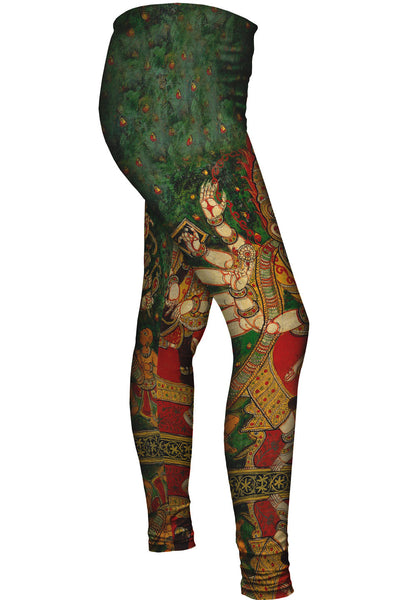 India - "Demon Hindu God" Womens Leggings