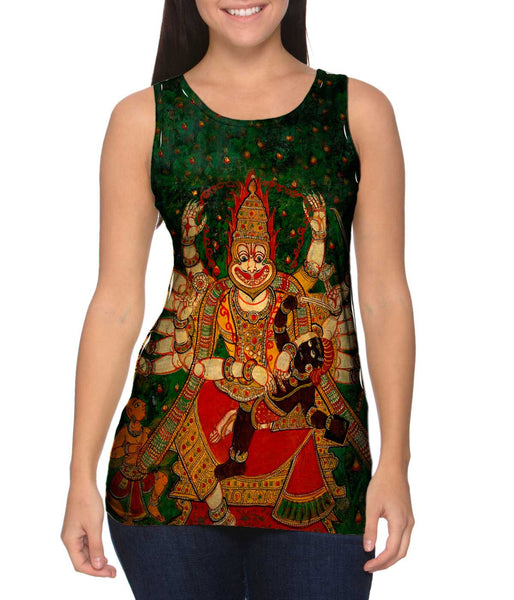 India - "Demon Hindu God"&nbsp;Womens Tank Top