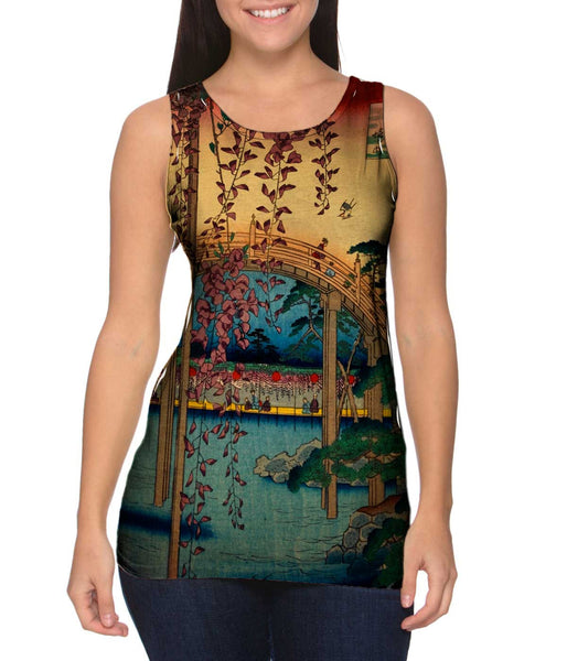 Japan - "Kameido Tenjin Shrine" Womens Tank Top