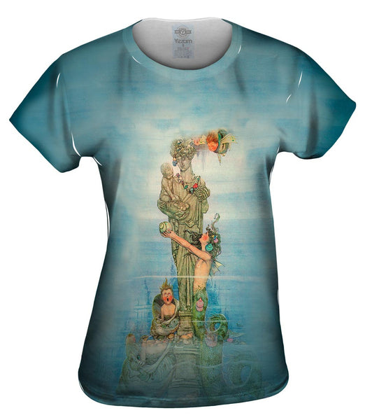 William H Robinson - "Statue Fruit" Womens Top