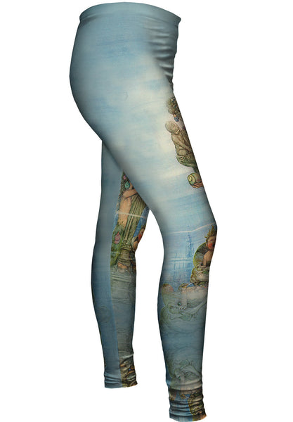 William H Robinson - "Statue Fruit"&nbsp;Womens Leggings