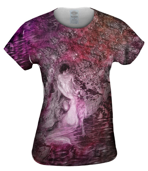 "Mermaid Lover On Boat" Womens Top