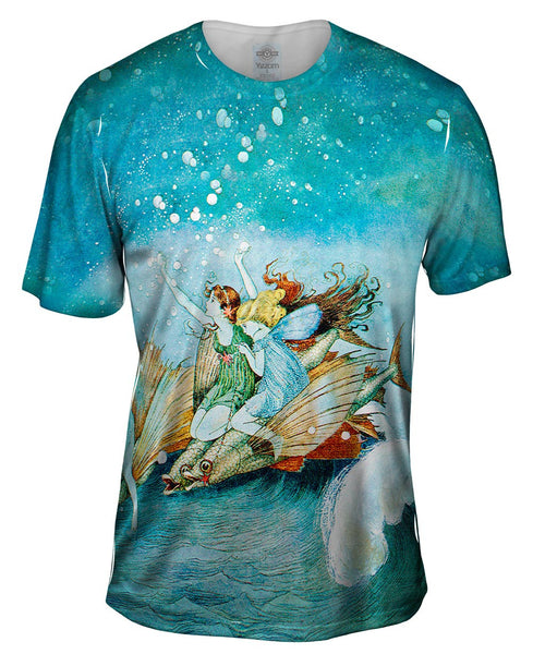 Ida Rentoul - "Outhwait The Sea Fairies" (1916) Mens T-Shirt
