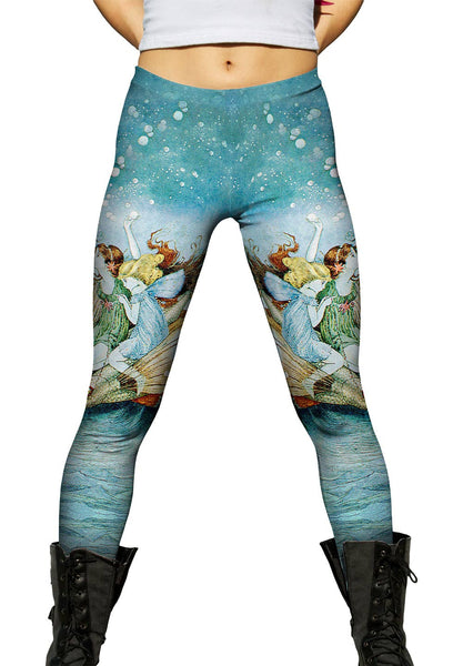 Ida Rentoul - "Outhwait The Sea Fairies" (1916) Womens Leggings