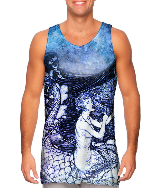 Arthur Rackham - "Mermaid Gold Emblems "&nbsp;Mens Tank Top