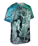 Walter Crane - "Mermaid Kneeling To Poseidon"