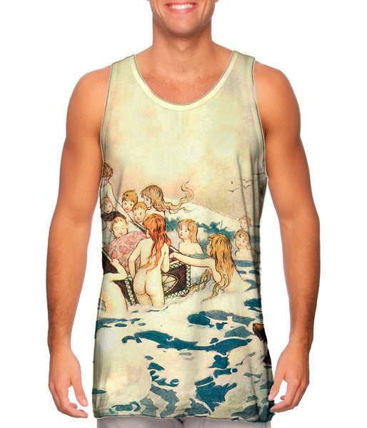 Warwick Goble - "Mermaids Find Baby"&nbsp;Mens Tank Top