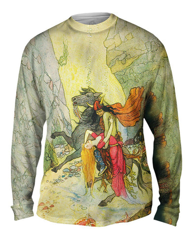 Warwick Goble - "Viking And Damsel Pink Dress"