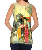 Warwick Goble - "Viking And Damsel Pink Dress"