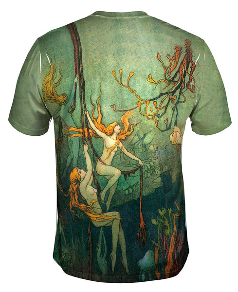 Warwick Goble - "Mermaid On Trapeze"&nbsp;Mens T-Shirt