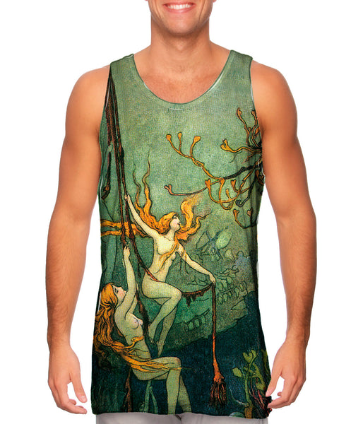 Warwick Goble - "Mermaid On Trapeze"&nbsp;Mens Tank Top