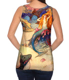 Warwick Goble - "Mermaid Combing Hair"