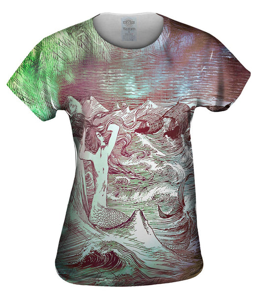 Helen Stratton - "Mermaid Three Sails" Womens Top