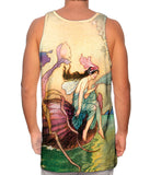 Warwick Goble - "Mermaid Octopus Sailing"