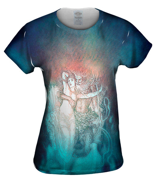 Walter Crane - "Mermaid And Witch" Womens Top