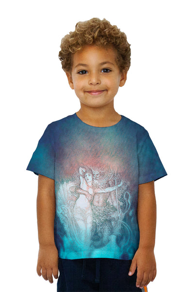 Kids Walter Crane - "Mermaid And Witch"&nbsp;Kids T-Shirt