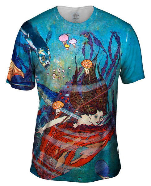 Edmund Dulac - "The Little Mermaid" (1911) Mens T-Shirt