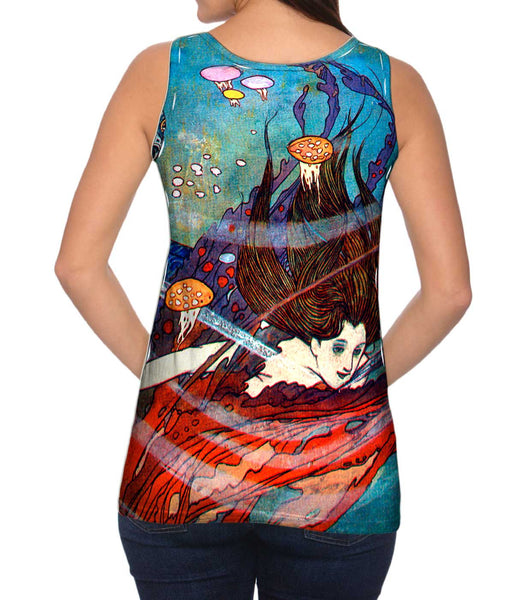 Edmund Dulac - "The Little Mermaid" (1911)&nbsp;Womens Tank Top